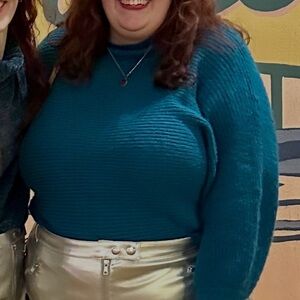 Teal Women's Sweater